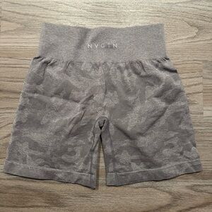 NYCTN Gray Camo Seamless Shorts